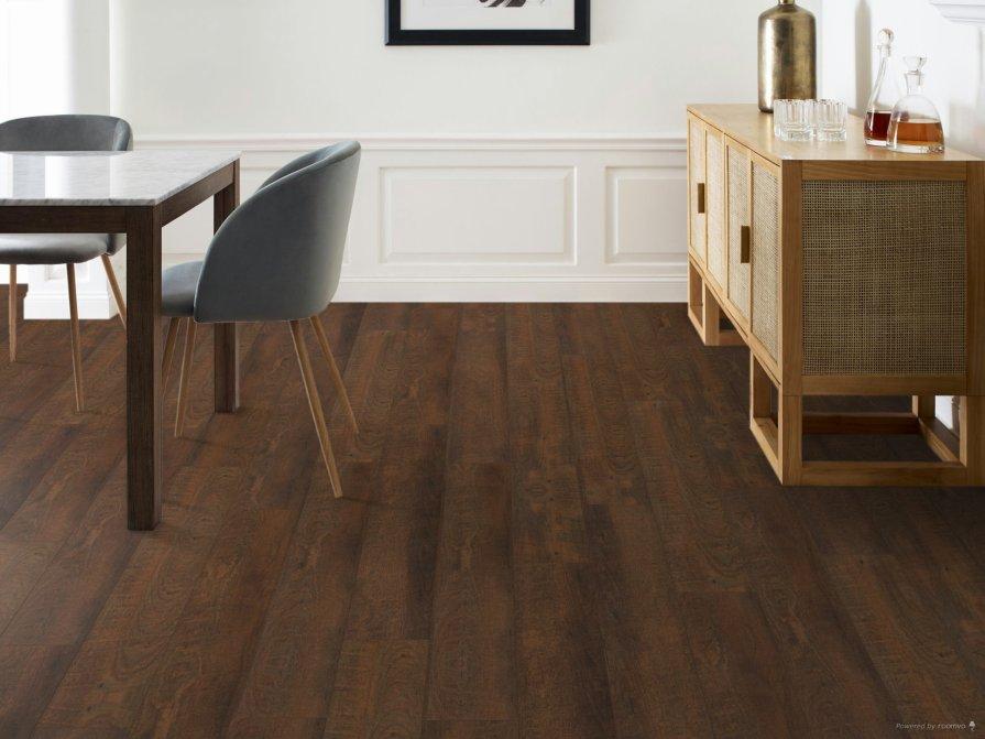 dark wood lvt flooring