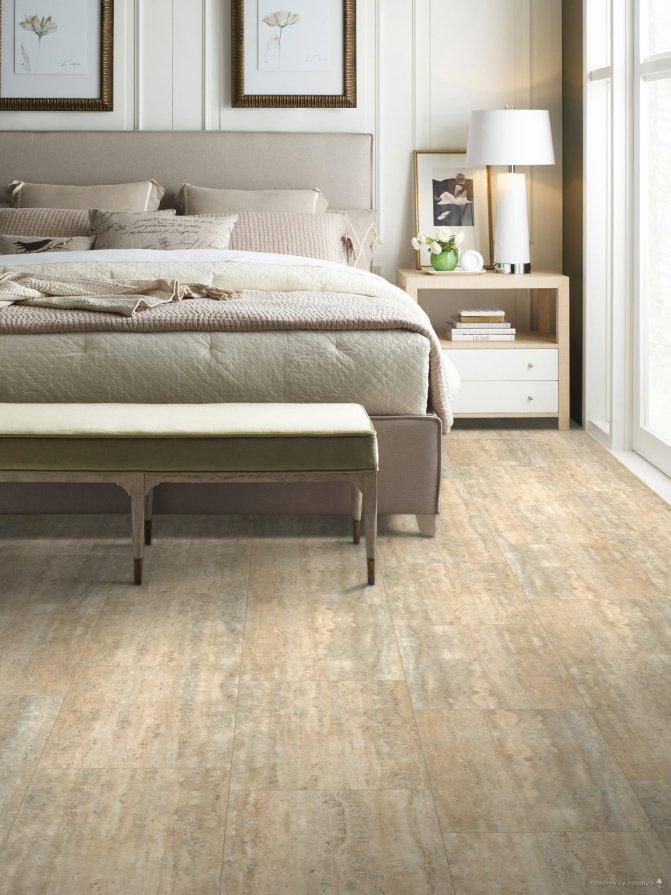 tan lvt flooring